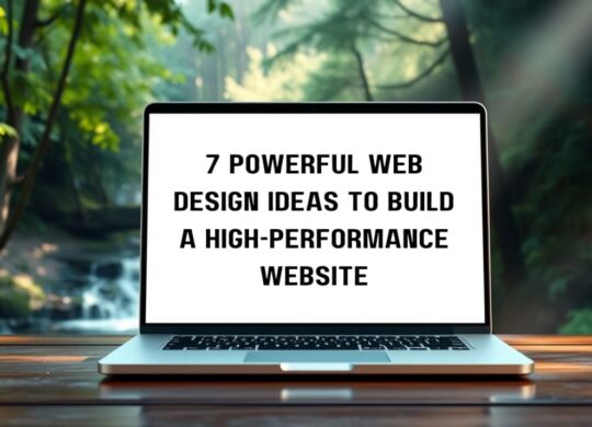 Powerful web design ideas